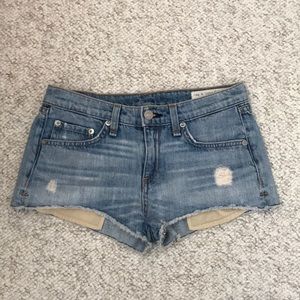 Rag and bone jean shorts